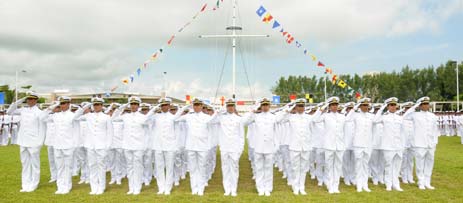 graduacion de 101 alumnos de las escuelas de formación de la armada de méxico
