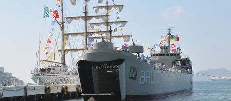 buque de apoyo logistico y buque escuela cuauhtemoc