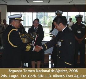 Torneo de Ajedrez 2008-Segundo Lugar